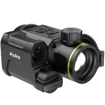 CLIP ON Térmico 35 mm Telémetro Laser PIXFRA Taurus T635 <18mK OLED 1920 x 1080 - Imagen 7