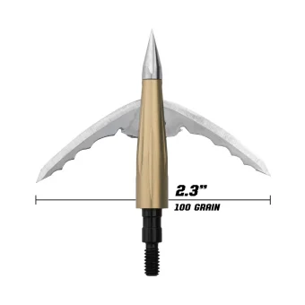 Beast 2.3" - 100 grain (2 PACK + Practice tip)