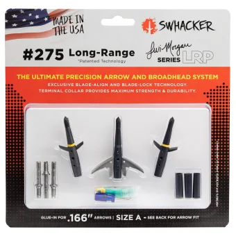 SWHACKER #277 2 BLADE LRP BROADHEAD KIT - SIZE C - 3 PACK - Imagen 2