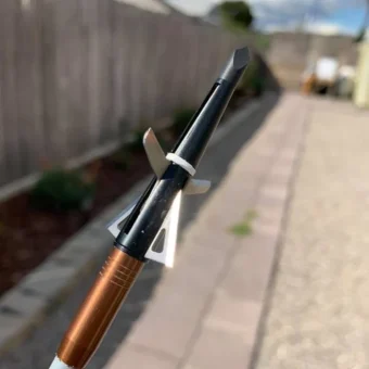 SWHACKER #258 HYBRID 125 GRAIN, 2.25" CUT + 1" BLEEDER - Imagen 2