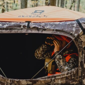 4-SIDED BLAZE  ORANGE SAFETY CAP - Imagen 3