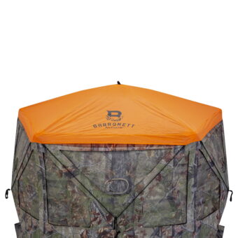 5-SIDED BLAZE  ORANGE SAFETY CAP 
