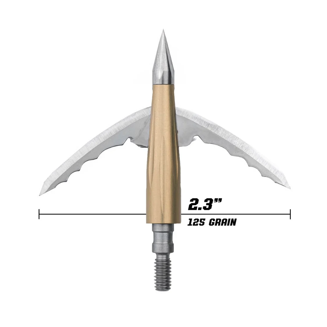 Beast 2.3" - 125 grain (2 PACK + Practice tip)