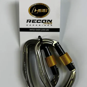 Ultralite, Hi-strength Aluminum Carabiners (2-Pack)