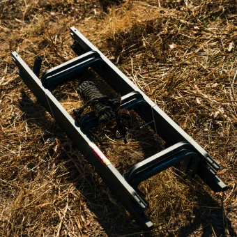 TREE  LADDER WITH SAFETY ROPE - Imagen 12